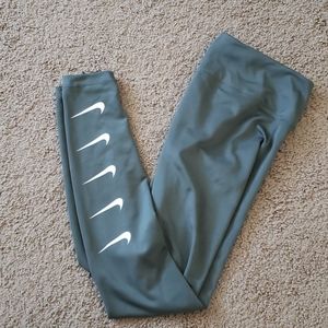 Nike Green Dri-Fit Leggings